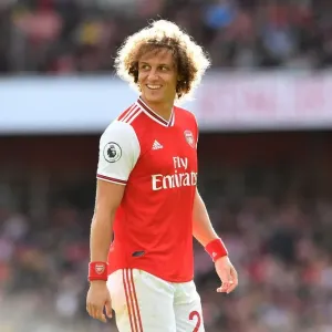Arsenal's David Luiz in Action: Arsenal vs AFC Bournemouth, Premier League 2019-20 Arsenal's David Luiz in Action: Arsenal vs AFC Bournemouth, Premier League 2019-20