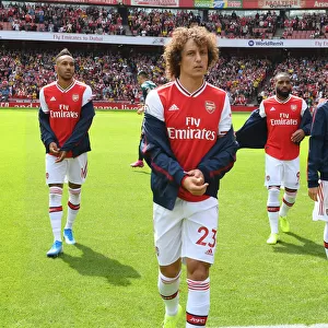 Arsenal's David Luiz Ready for Arsenal v Burnley Clash (2019-20)