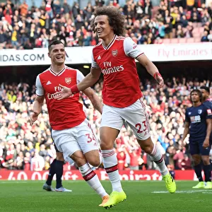 Arsenal's David Luiz Scores the Winner: Arsenal FC vs AFC Bournemouth, Premier League 2019-20