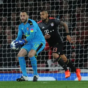 Arsenal's David Ospina Faces Off Against FC Bayern Munich in UEFA Champions League 2016-17 Arsenal's David Ospina Faces Off Against FC Bayern Munich in UEFA Champions League 2016-17