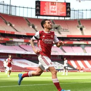 Arsenal's Disallowed Goal: Arsenal v Fulham, Premier League 2021 (Behind Closed Doors)