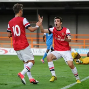 Arsenal's Disallowed Goal: Jon Toral's Reaction to Offside Call (NextGen Series 2012-13) Arsenal's Disallowed Goal: Jon Toral's Reaction to Offside Call (NextGen Series 2012-13)