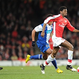 Arsenal's Dominance: Abou Diaby vs Falcao in Arsenal 5-0 FC Porto, UEFA Champions League (2010)