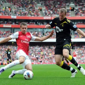 Arsenal's Dominance: Ramsey Scores in 3-0 Win Over Bolton Wanderers, Barclays Premier League, Emirates Stadium, September 2011 Arsenal's Dominance: Ramsey Scores in 3-0 Win Over Bolton Wanderers, Barclays Premier League, Emirates Stadium, September 2011