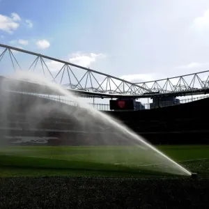 Arsenal 4-0 Watford Print, Barclays Premier League Match