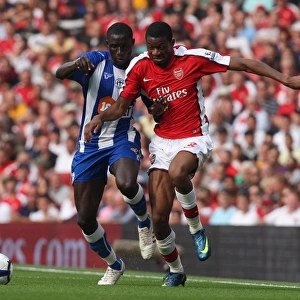 Arsenal's Double Diaby Strike: 4-0 Victory Over Wigan Athletic in the Premier League