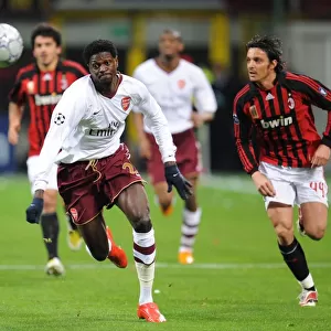 Arsenal's Double Victory: Adebayor Scores Twice as Gunners Overpower AC Milan 2-0 in Champions League