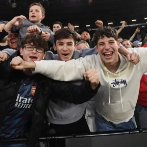 Arsenal's Dramatic Victory: Ardent Fans Ecstatic Reaction Against West Ham United in Premier League Showdown, London 2022
