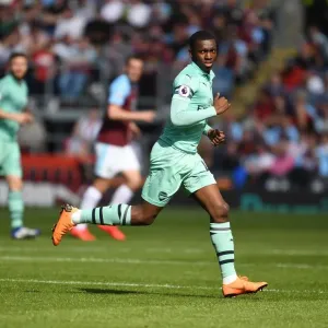 Arsenal's Eddie Nketiah in Action: Burnley vs. Arsenal (2018-19)