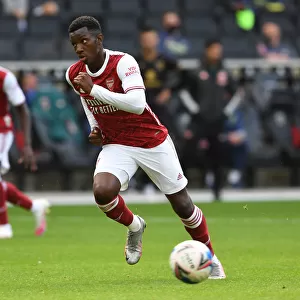 Arsenal's Eddie Nketiah in Action: MK Dons vs Arsenal (2020-21)
