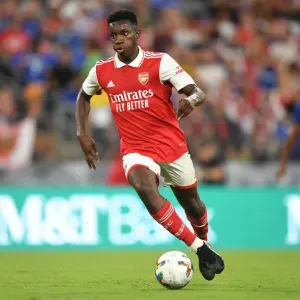 Arsenal's Eddie Nketiah Dazzles in Pre-Season Victory Over Everton, Baltimore 2022