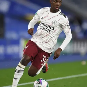 Arsenal's Eddie Nketiah Faces Off Against Leicester City in Carabao Cup Clash