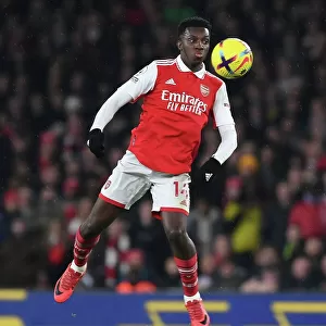 Arsenal's Eddie Nketiah Faces Off Against Manchester City in Premier League Showdown (2022-23)