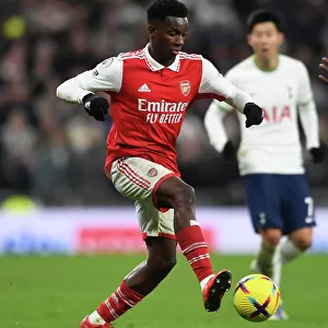 Arsenal's Eddie Nketiah Faces Off Against Tottenham Hotspur in Premier League Showdown (2022-23)