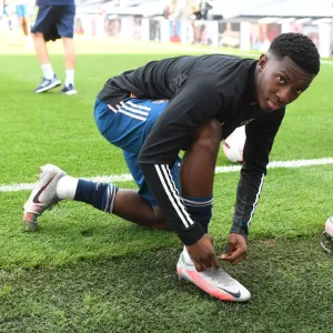 Arsenal's Eddie Nketiah Gears Up for Fulham Showdown in Premier League (2020-21)