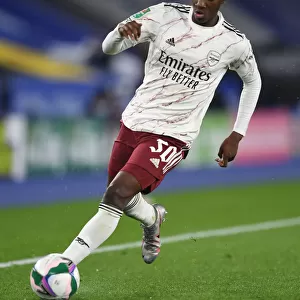 Arsenal's Eddie Nketiah Goes Head-to-Head with Leicester City in Carabao Cup Clash