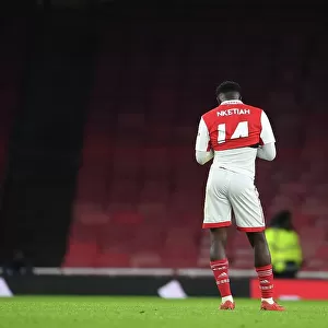 Arsenal's Eddie Nketiah Goes Head-to-Head with Juventus at Emirates Stadium (2022-23)
