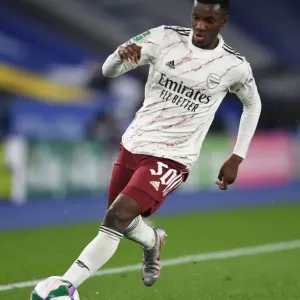 Arsenal's Eddie Nketiah Goes Head-to-Head with Leicester City in Carabao Cup Clash