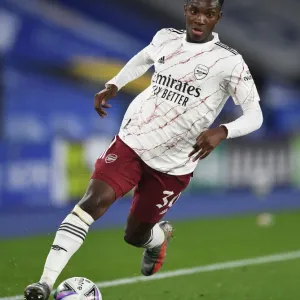 Arsenal's Eddie Nketiah Goes Head-to-Head with Leicester City in Carabao Cup Showdown