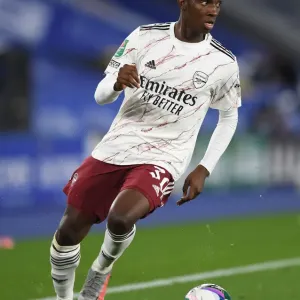 Arsenal's Eddie Nketiah Goes Head-to-Head with Leicester City in Carabao Cup Showdown