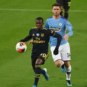 Arsenal's Eddie Nketiah Outwits Laporte: Premier League Upset as Arsenal Triumphs Over Manchester City (2019-20)