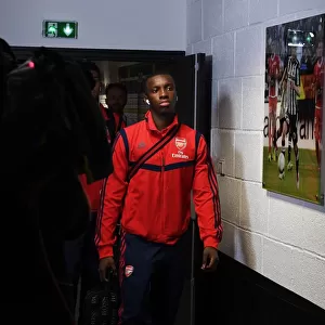 Arsenal's Eddie Nketiah Prepares for Angers Friendly