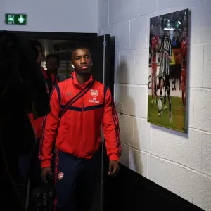 Arsenal's Eddie Nketiah Prepares for Angers Friendly