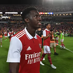 Arsenal's Eddie Nketiah Reacts After Chelsea Clash in Florida Cup 2022-23