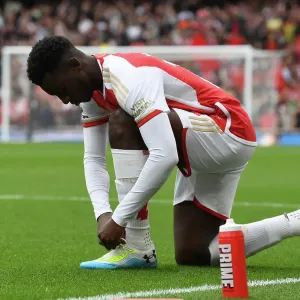 Arsenal's Eddie Nketiah Readies for Battle Against Tottenham in 2023-24 Premier League Clash Arsenal's Eddie Nketiah Readies for Battle Against Tottenham in 2023-24 Premier League Clash