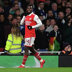 Arsenal's Eddie Nketiah Scores Dramatic Winner Against Brighton in Carabao Cup