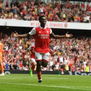 Arsenal's Eddie Nketiah Scores in Emirates Cup Victory over Sevilla Arsenal's Eddie Nketiah Scores in Emirates Cup Victory over Sevilla
