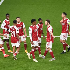 Arsenal's Eddie Nketiah Scores First Goal in Emirates Stadium Win Against Dundalk (UEFA Europa League 2020-21)