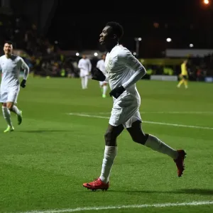 Arsenal's Eddie Nketiah Scores Third Goal in FA Cup Victory over Oxford United Arsenal's Eddie Nketiah Scores Third Goal in FA Cup Victory over Oxford United