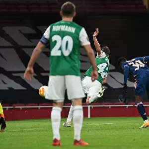 Arsenal's Eddie Nketiah Scores Third Goal Against Rapid Wien in Europa League Match