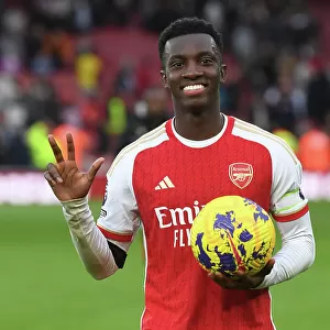 Arsenal's Eddie Nketiah Scores Hat-Trick: Arsenal FC vs Sheffield United, Premier League 2023-24