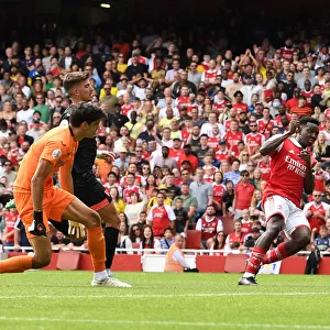 Arsenal's Eddie Nketiah Scores Sixth Goal in Emirates Cup Victory over Sevilla