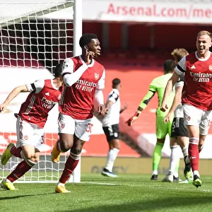 Arsenal's Eddie Nketiah Scores the Winner: Arsenal 1-0 Fulham (Premier League, 2021)