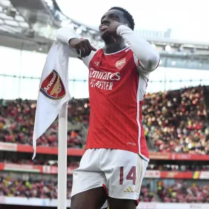 Arsenal's Eddie Nketiah Scores the Winner: Arsenal FC vs AS Monaco, Emirates Cup 2023-24 Arsenal's Eddie Nketiah Scores the Winner: Arsenal FC vs AS Monaco, Emirates Cup 2023-24