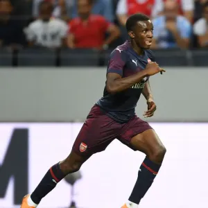 Arsenal's Eddie Nketiah Shines: Breakout Performance Against SS Lazio in Pre-Season Victory (Stockholm 2018) Arsenal's Eddie Nketiah Shines: Breakout Performance Against SS Lazio in Pre-Season Victory (Stockholm 2018)