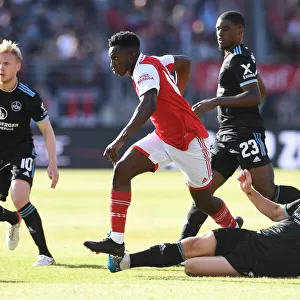 Arsenal's Eddie Nketiah Shines in Pre-Season Victory Over 1. FC Nurnberg