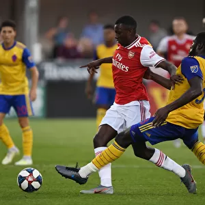 Arsenal's Eddie Nketiah Trains with Colorado Rapids During 2019 Pre-Season