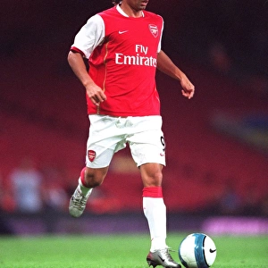Arsenal's Eduardo Scores Brace in 3:0 UEFA Champions League Victory over Sparta Prague at Emirates Stadium