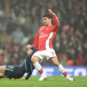 Arsenal's Eduardo Scores Against Former Team West Ham in 2010 Premier League Clash