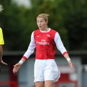 Arsenal's Ellen White Scores in Champions League Victory over Rayo Vallecano (4-1) Arsenal's Ellen White Scores in Champions League Victory over Rayo Vallecano (4-1)