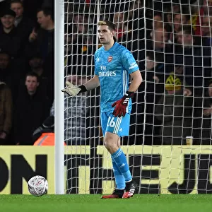 Arsenal's Emi Martinez in FA Cup Action Against AFC Bournemouth