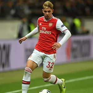 Arsenal's Emile Smith Rowe in Action against Eintracht Frankfurt in UEFA Europa League Group Stage