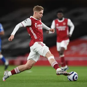 Arsenal's Emile Smith Rowe in Action against Everton - Premier League 2020-21 Arsenal's Emile Smith Rowe in Action against Everton - Premier League 2020-21