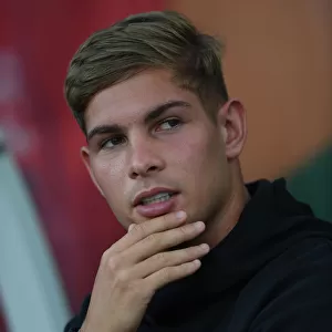 Arsenal's Emile Smith Rowe Gears Up for Arsenal v Chelsea - Florida Cup 2022-23