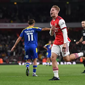 Arsenal's Emile Smith Rowe Scores Second Goal in Carabao Cup Win Against AFC Wimbledon
