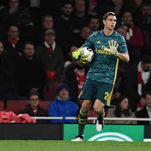 Arsenal's Emiliano Martinez in Action: Arsenal vs. Standard Liege, UEFA Europa League 2019-20